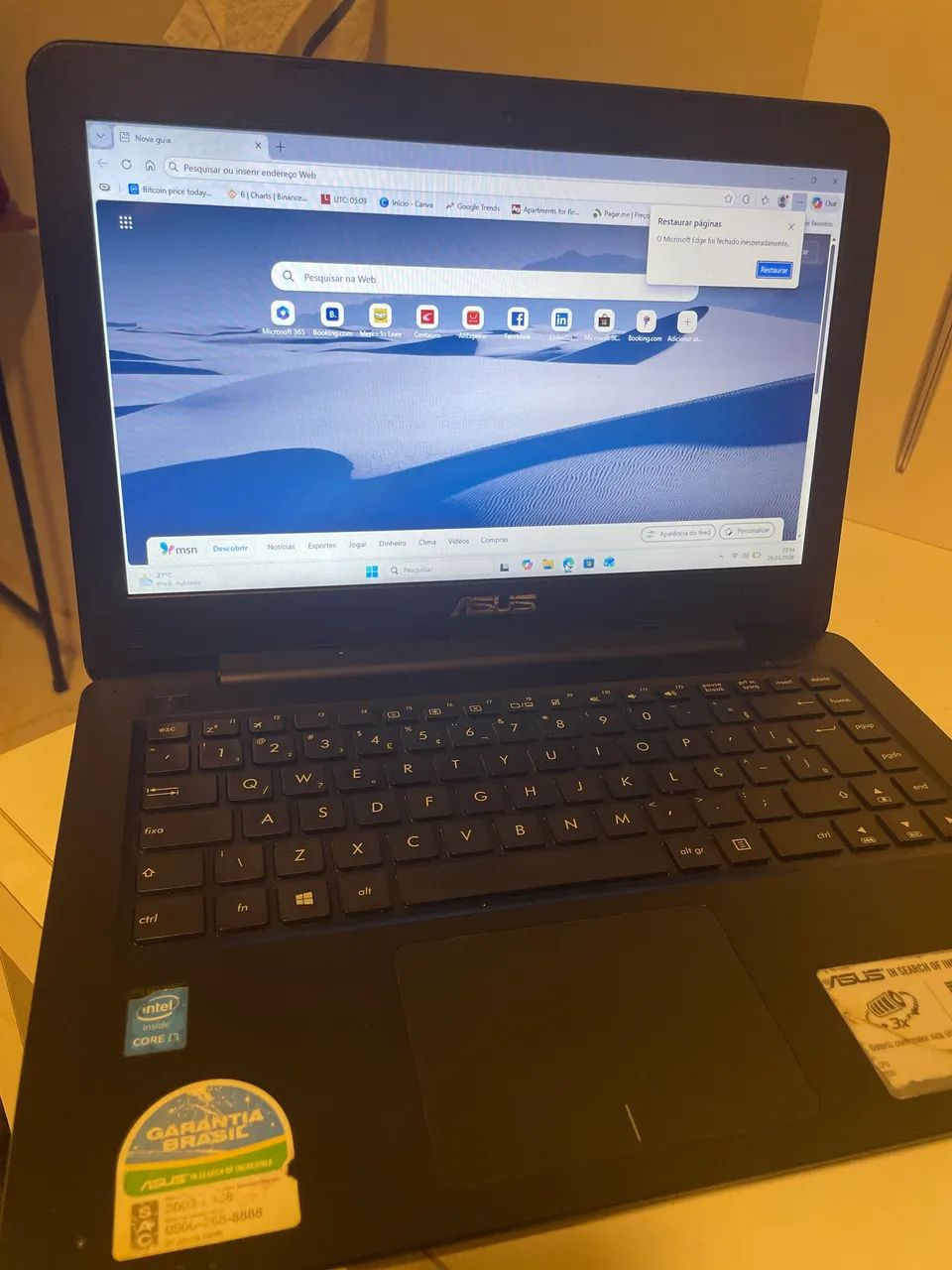 Notebook asus  i3/6 256gb ssd, 1tb  - Foto 4