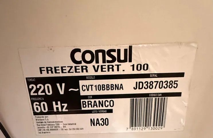 Freezer Consul compacto 66 litros - Foto 4