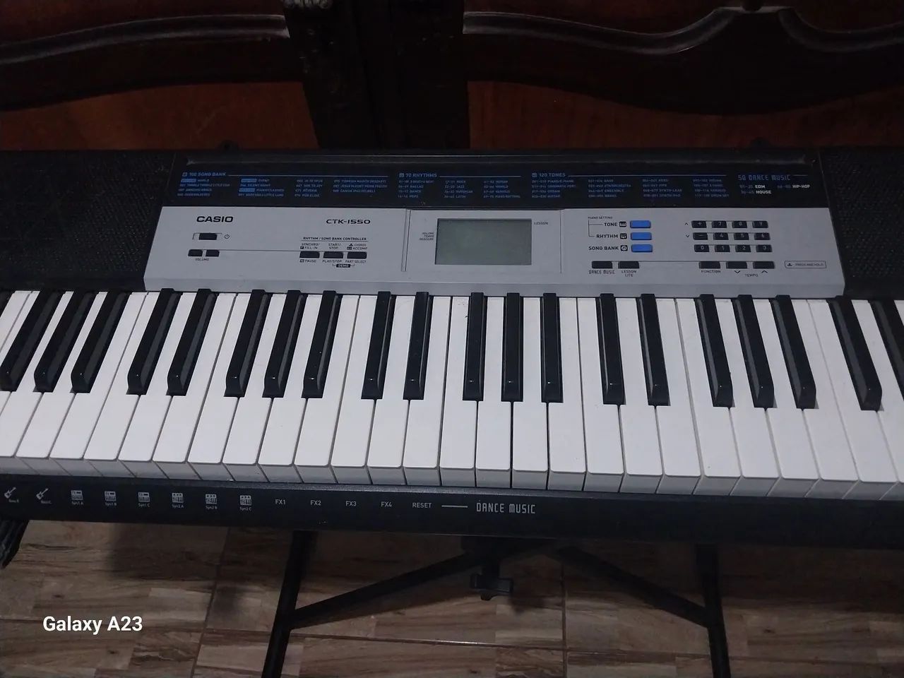 Teclado Casio CTK-1550