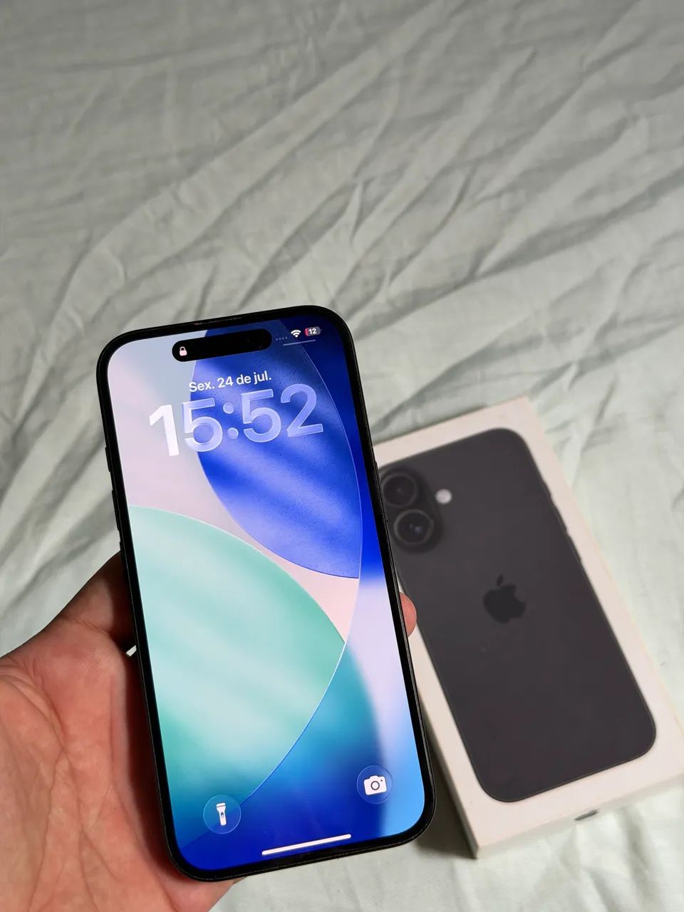 iPhone 16 preto 128gb 