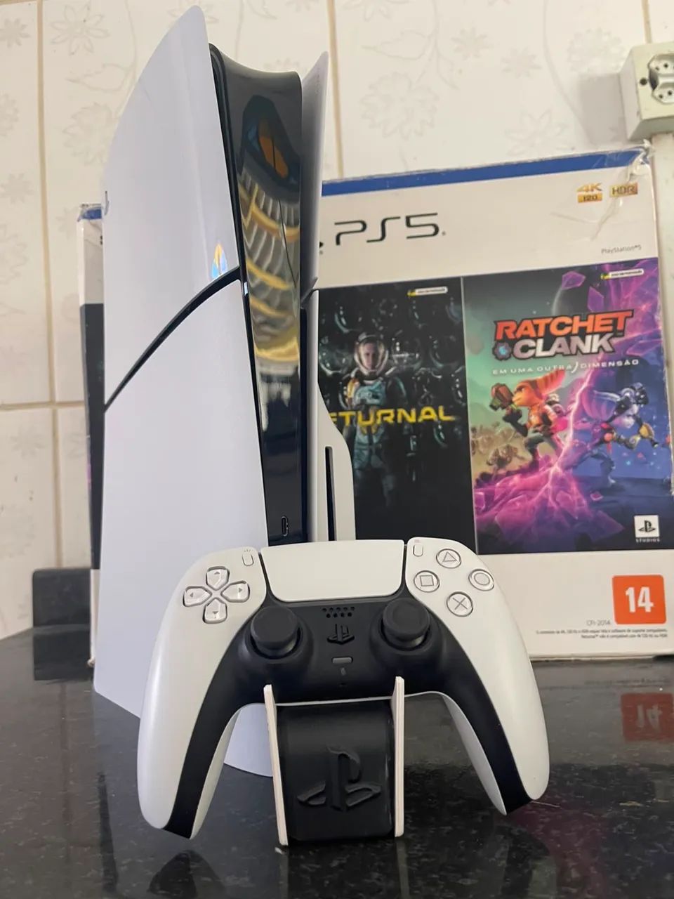 PlayStation 5 Slim Com Leitor  - Foto 4