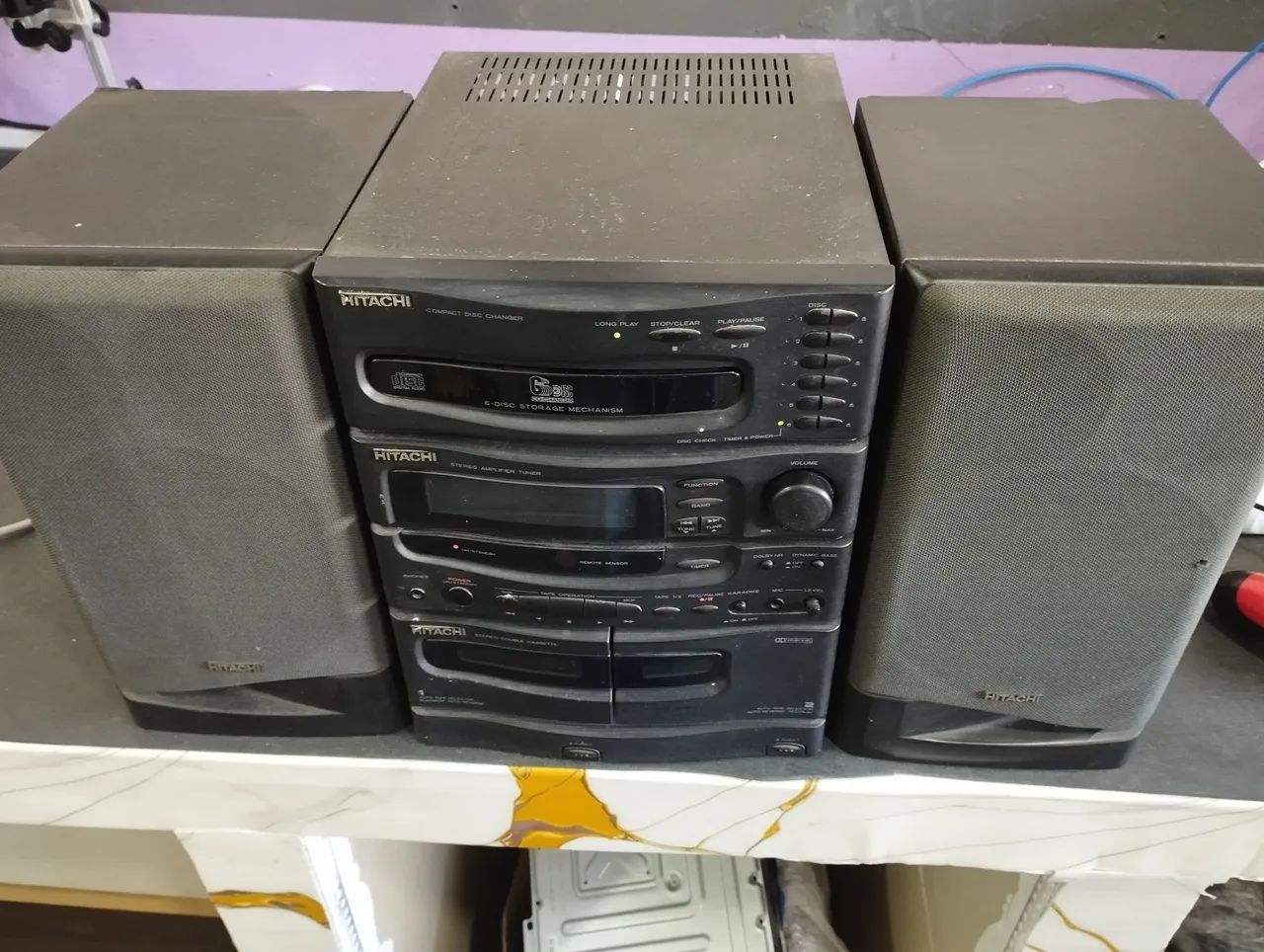 Mini Hi-Fi Stereo Hitachi