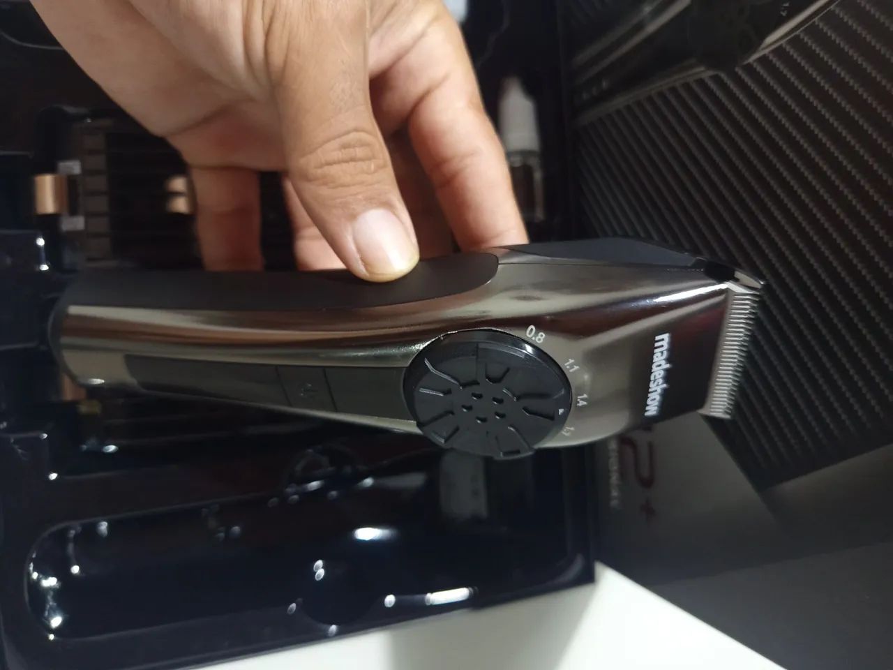 Máquina de corta cabelo Madeshow M2+ modelo Corte. - Foto 4