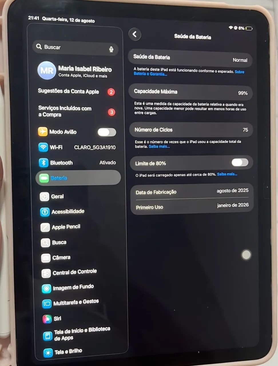 iPad 11 - 128gb - rosa - Foto 3