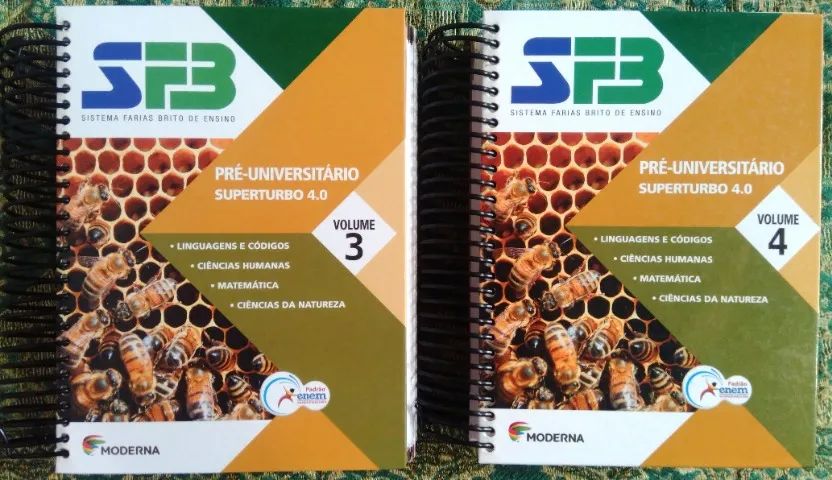 Livro Farias Brito Pré Universitário Vol 3 e 4