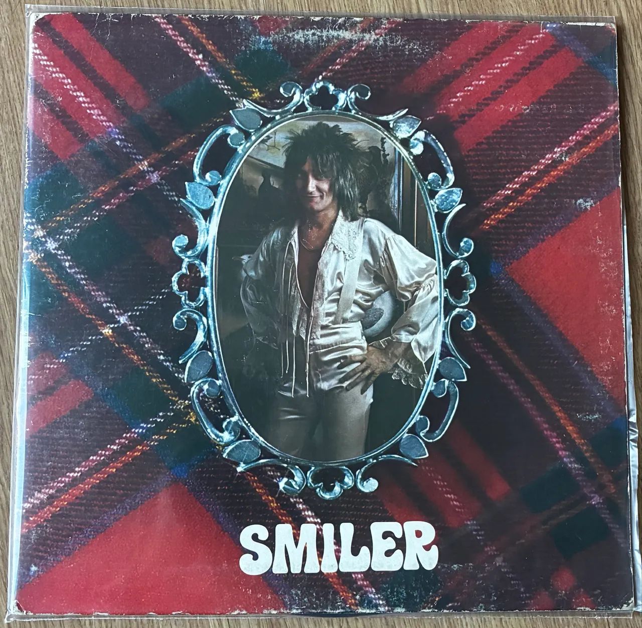 Disco de vinil rod Stewart - Smile