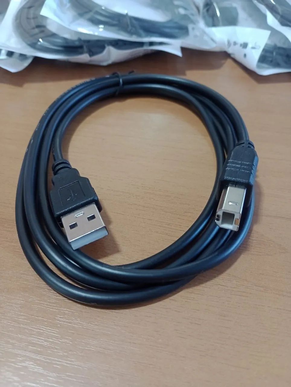 Cabo USB 2.0 A para B para Impressora | Entrega Grátis e Rápida em Campo Grande MS  - Foto 3