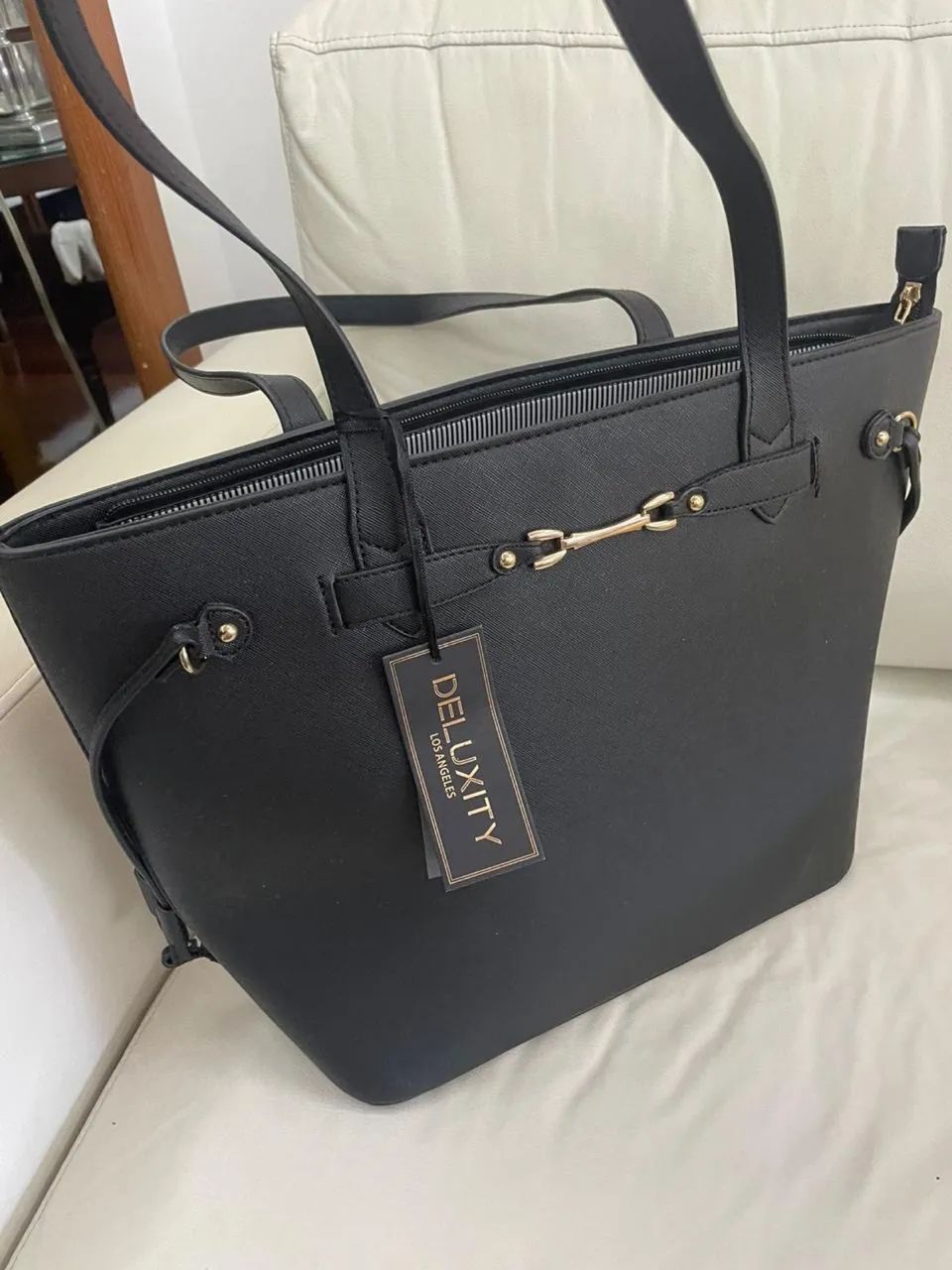 Bolsa preta grande
