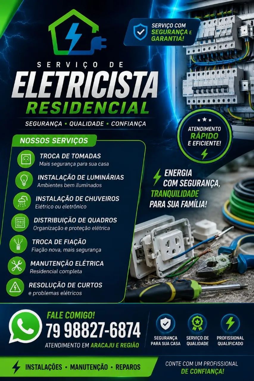 Eletricista residencial 