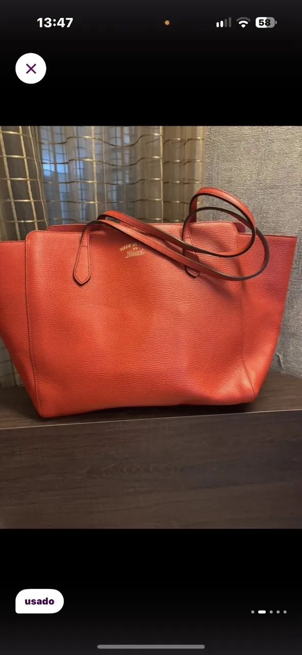 Bolsa Gucci tote Swing  - Foto 3