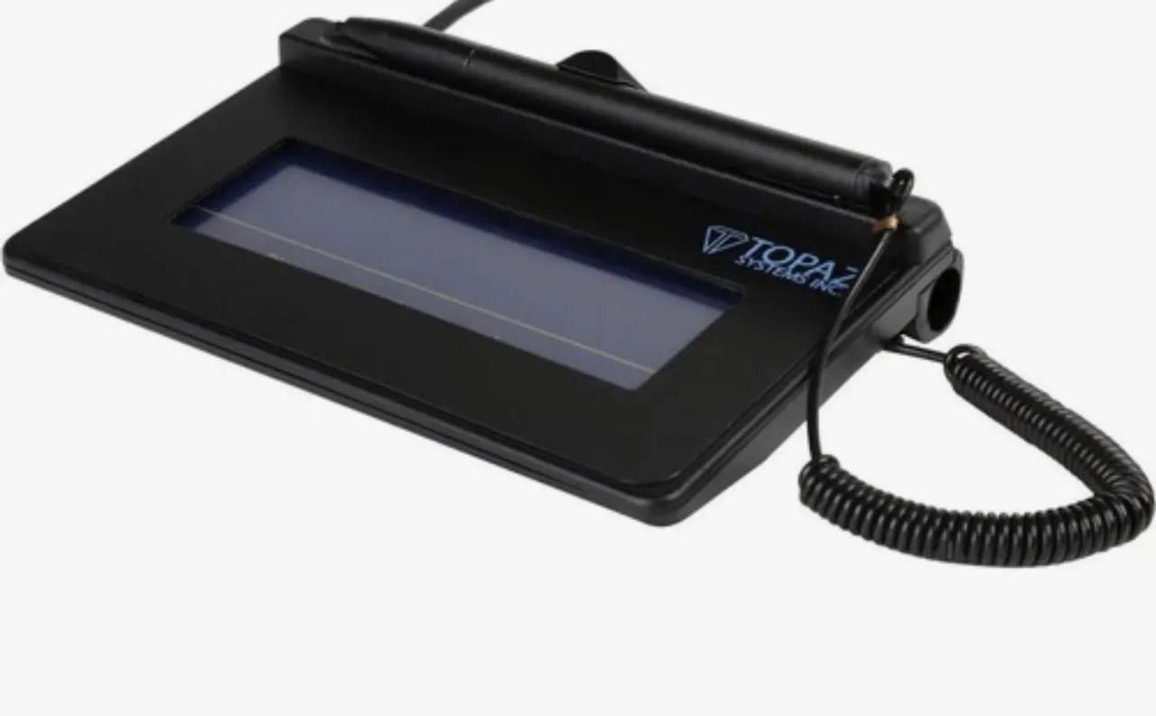 Coletor de Assinatura Digital Topaz T-S460 USB com Caneta