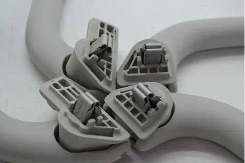 Kit 4 Puxador Alça Teto Pqp Volkswagen Jetta 2016 Original Cinza - Foto 4
