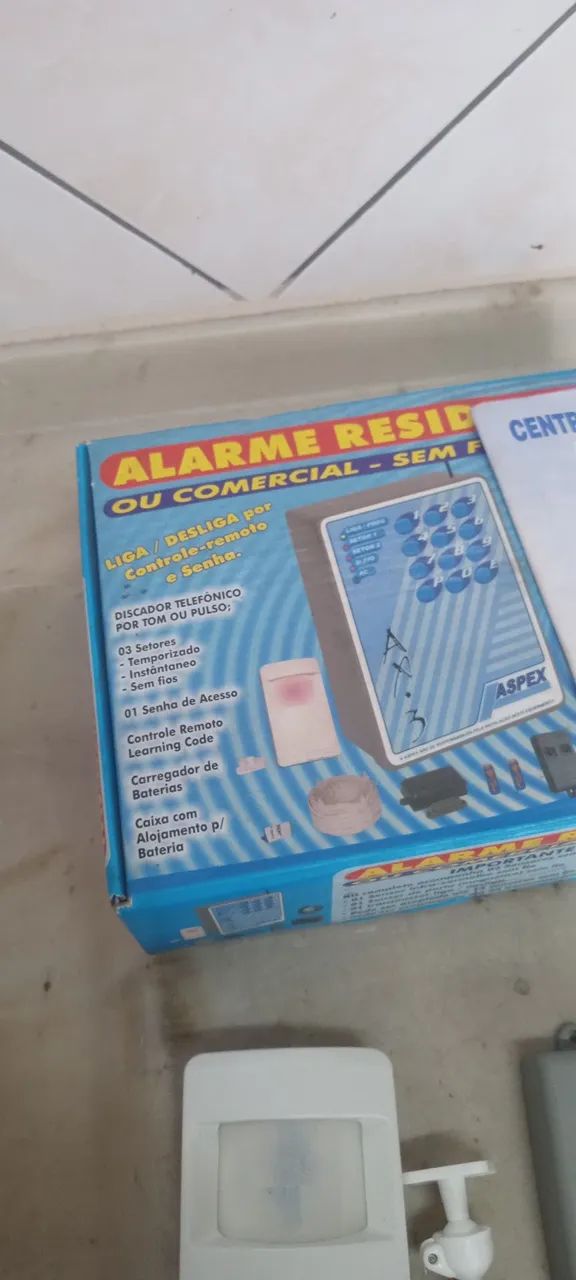 Alarme residencial aspex com discador telefônico  - Foto 6