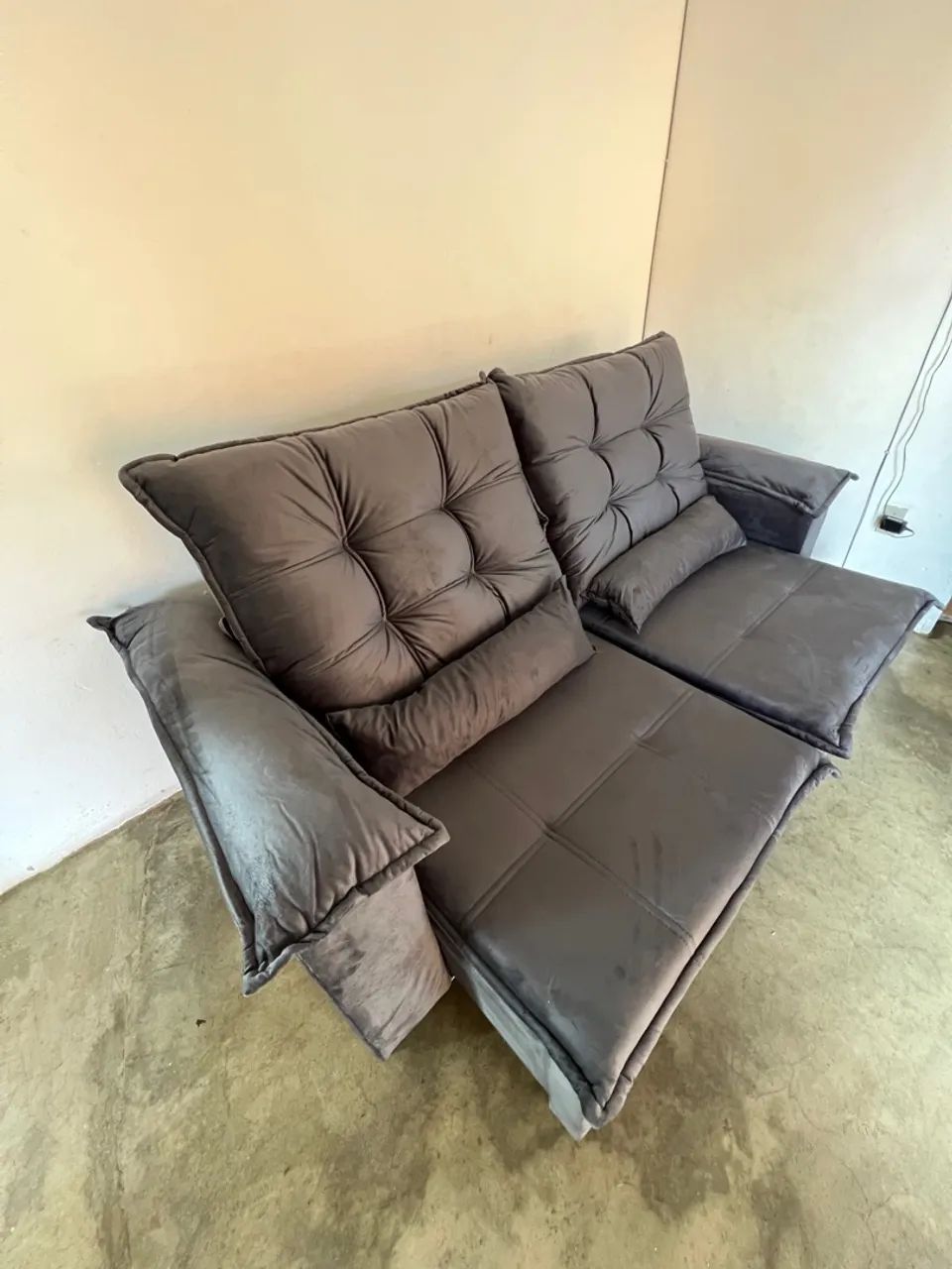 !!SOFA NOVO!!! 12 x 152,90 cartão  - Foto 2
