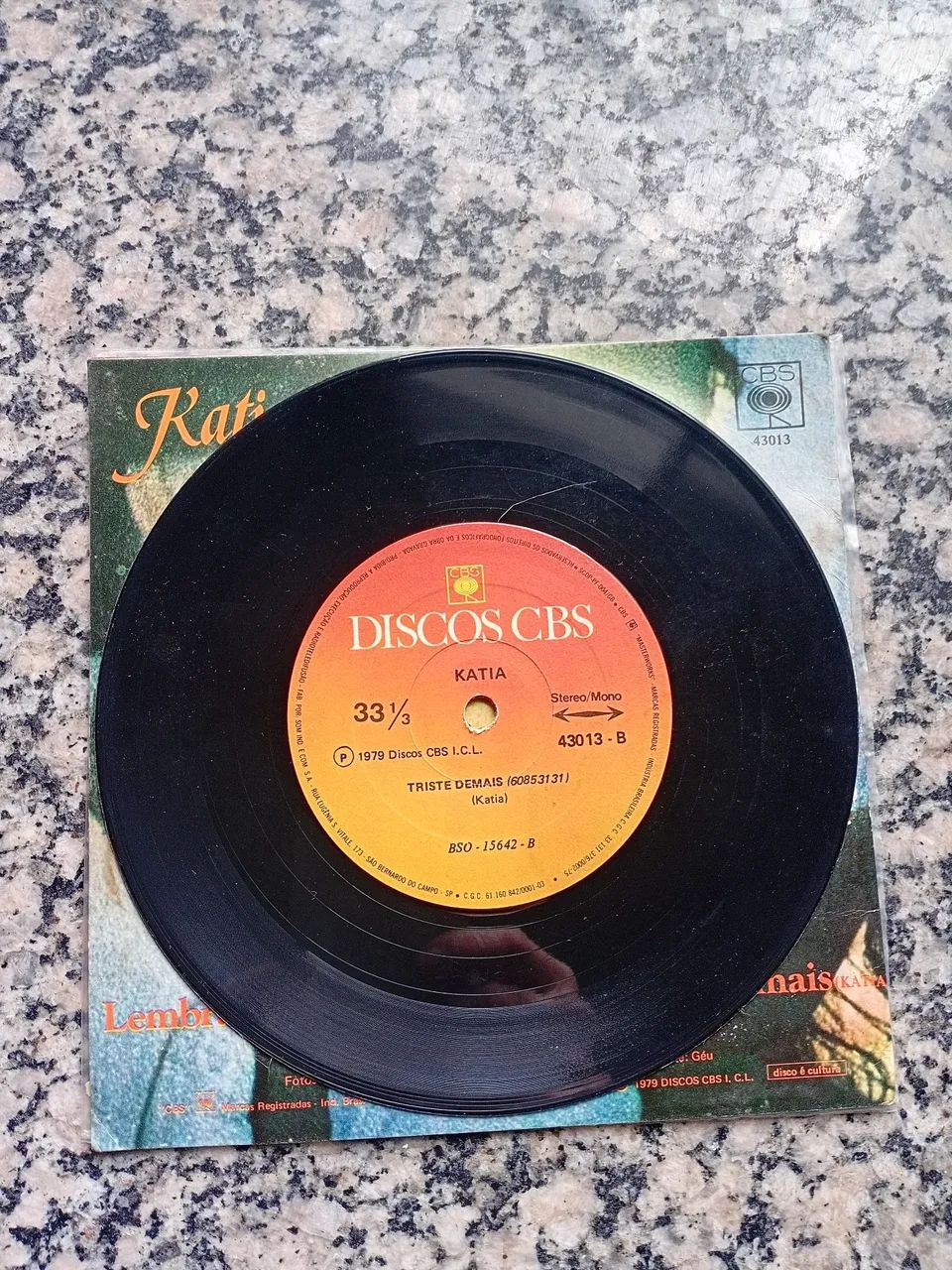Vinil compacto Katia ano 1979 - Foto 4