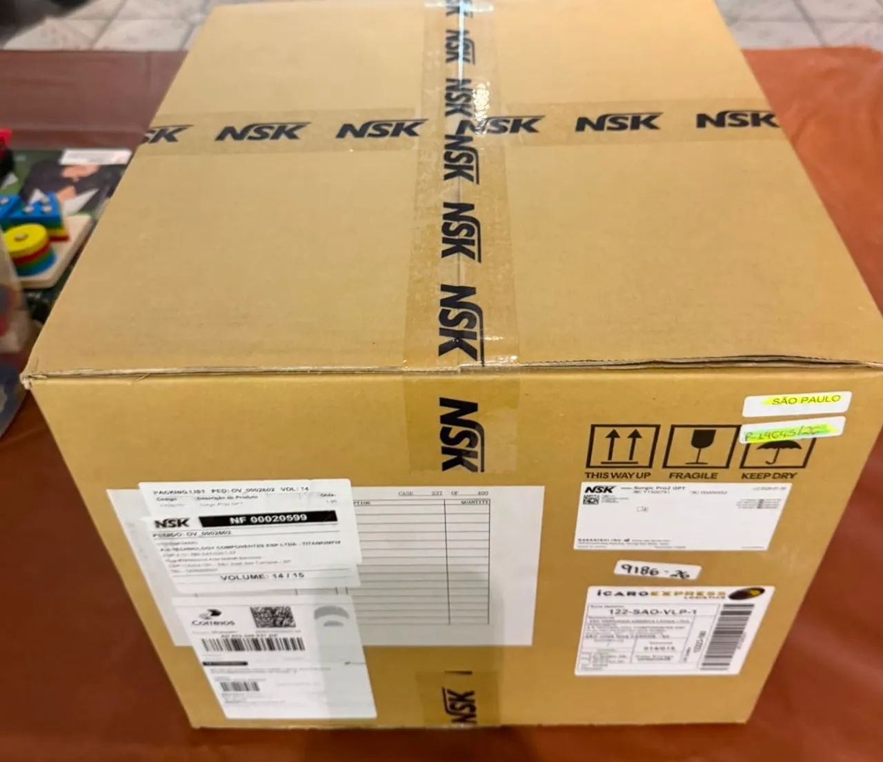 ? KIT NSK SURGIC PRO2 ÓPTICO COMPLETO - NOVO - Foto 4