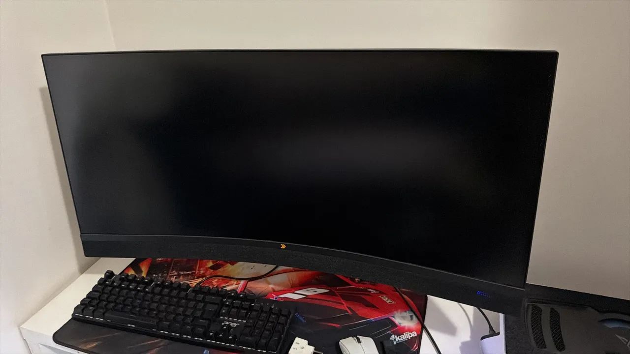 Monitor KBM MG900 34 polegadas QUADHD MINILED 180HZ - Foto 2