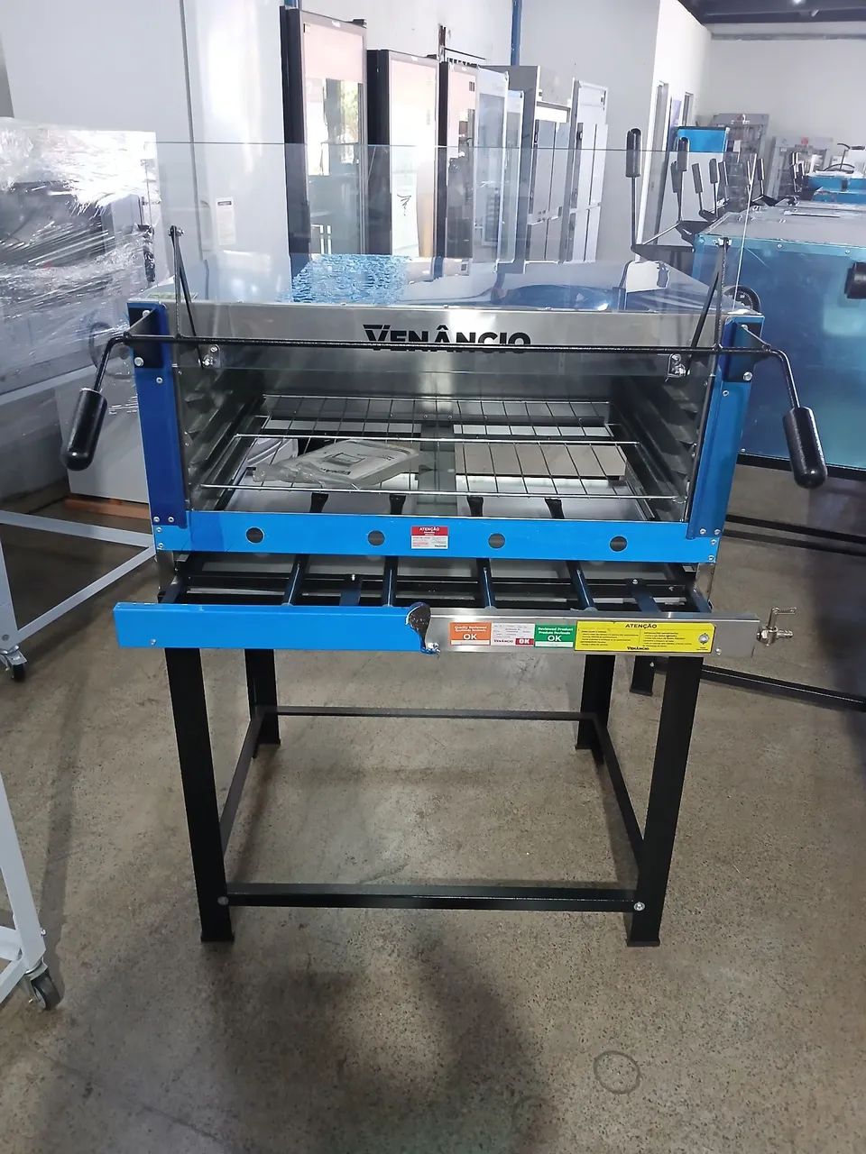 Forno Pizza Refratário Inox Venâncio Firi90 Gas Guilhotina - Foto 4