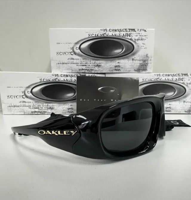 óculos oakley belleville black lentes polarizadas  - Foto 2