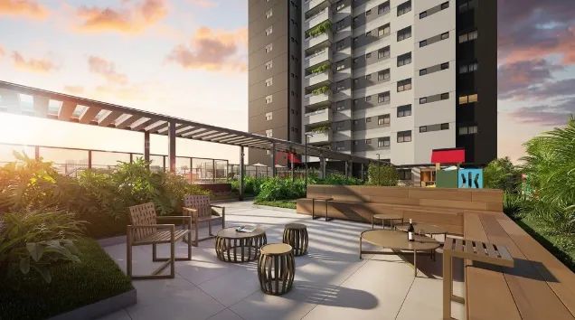 Apartamento no Mercês com 2 Quartos (1 Suíte), Varanda Gourmet e Lazer Completo - Foto 4