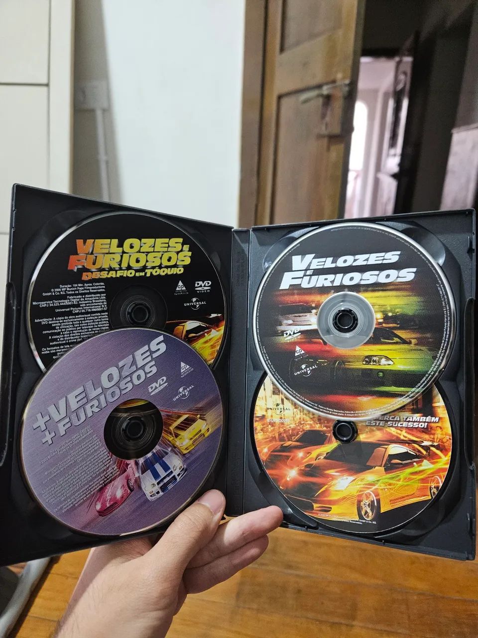 Velozes e Furiosos ? box com 5 DVDs - Foto 4