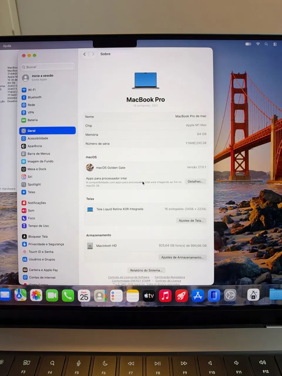 MacBook Pro 16 M1 Max 64GB RAM | 1TB SSD  - Foto 2