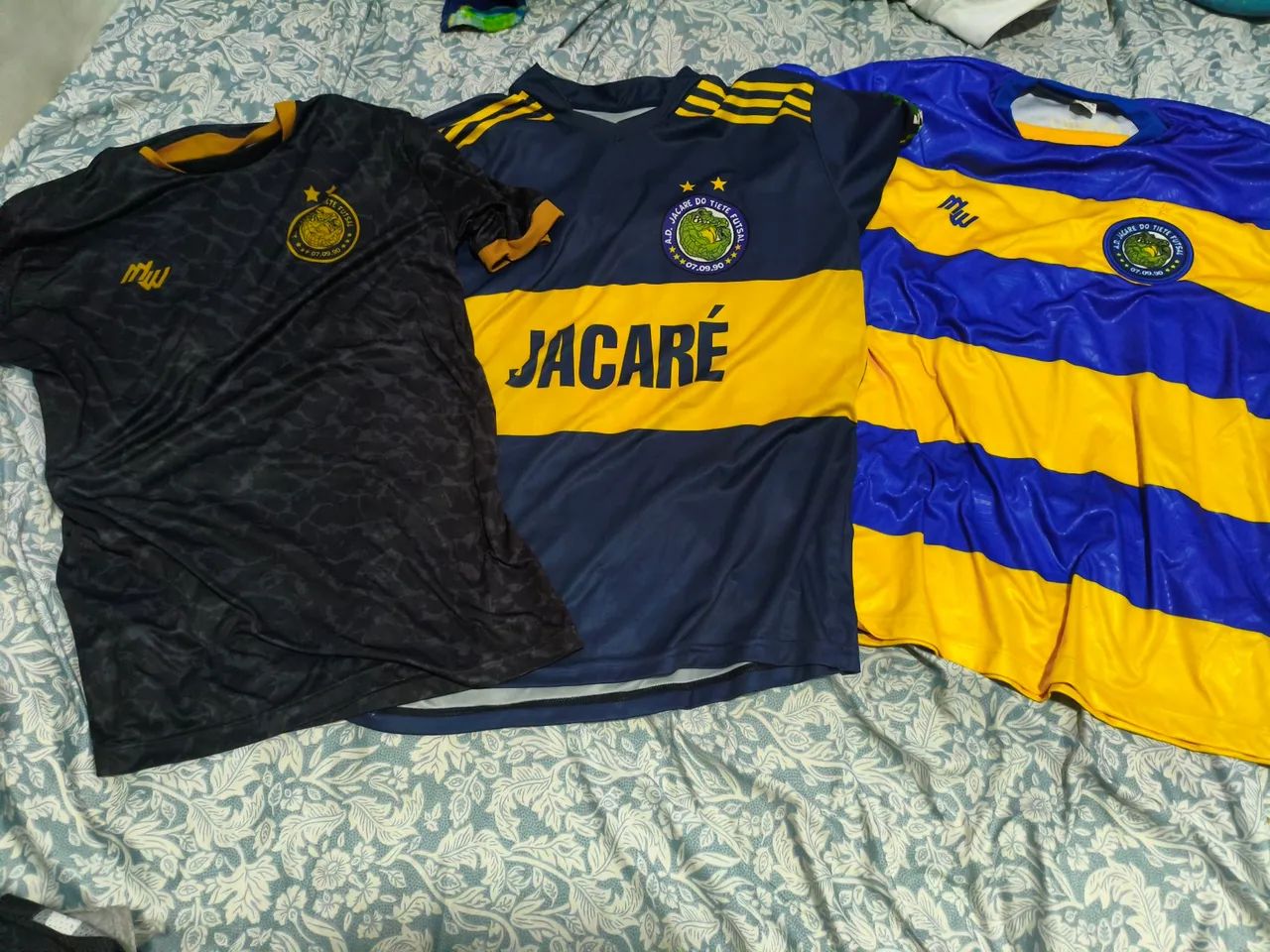 3 camisas time de várzea tamanho M