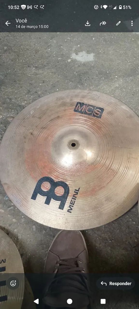 Prato d bateria 