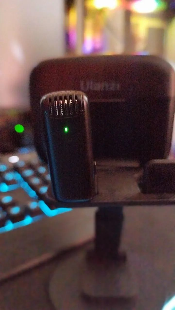 Microfone de Lapela ULANZI - 2 Mics - Foto 5