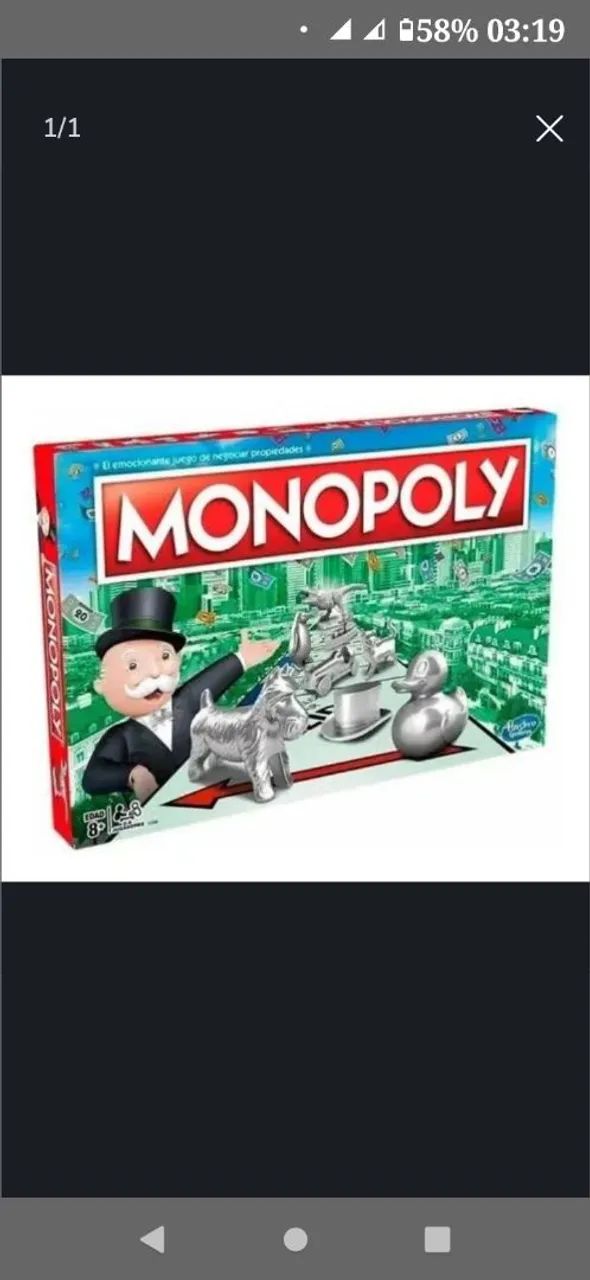 Jogo tabuleiro MONOPOLY  - Foto 3
