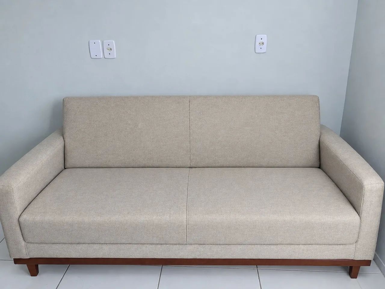Sofá Cama de Linho