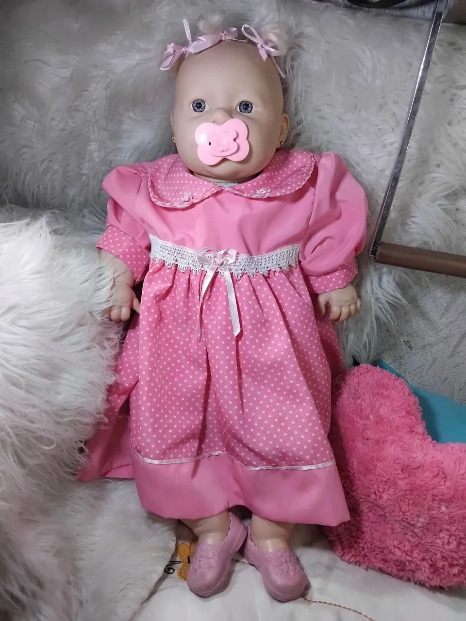 Boneca antiga terere 65 cm - Foto 3