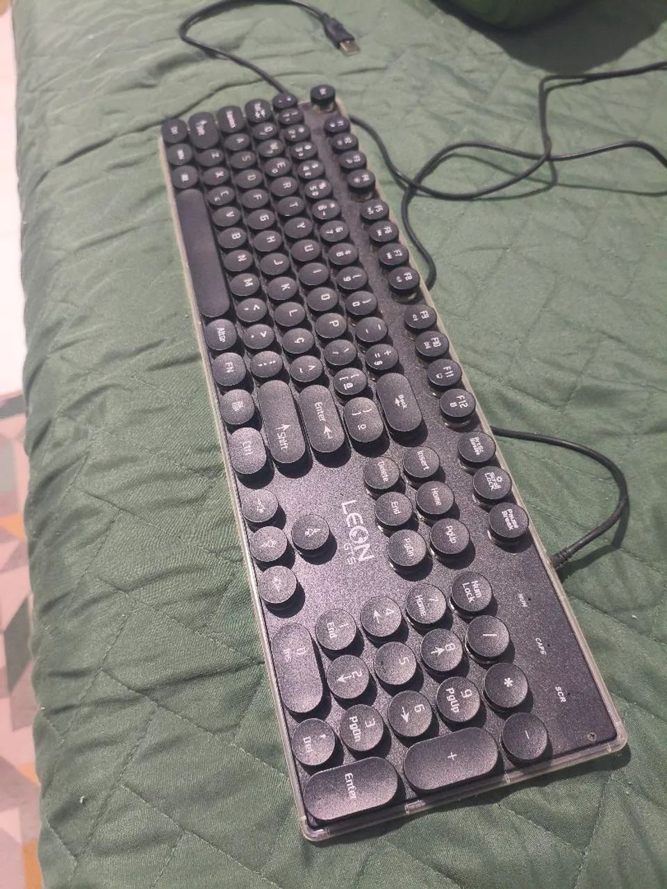 Teclado Leon GTS Retrô led - Foto 2