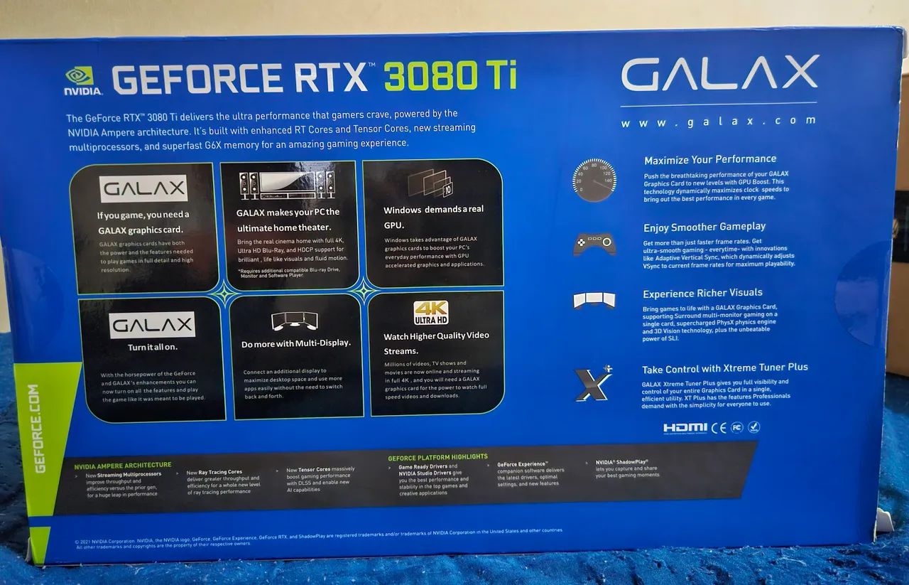 RTX 3080 TI 12GB GS 38IOM5MD99DD* (LACRADA) GARANTIA 3 ANOS NF. NEGOCIÁVEL - Foto 3