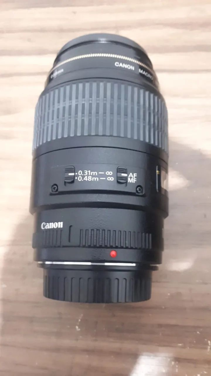 Lente Canon Ef 100mm F2.8 Usm Macro UltraSonic - Foto 2