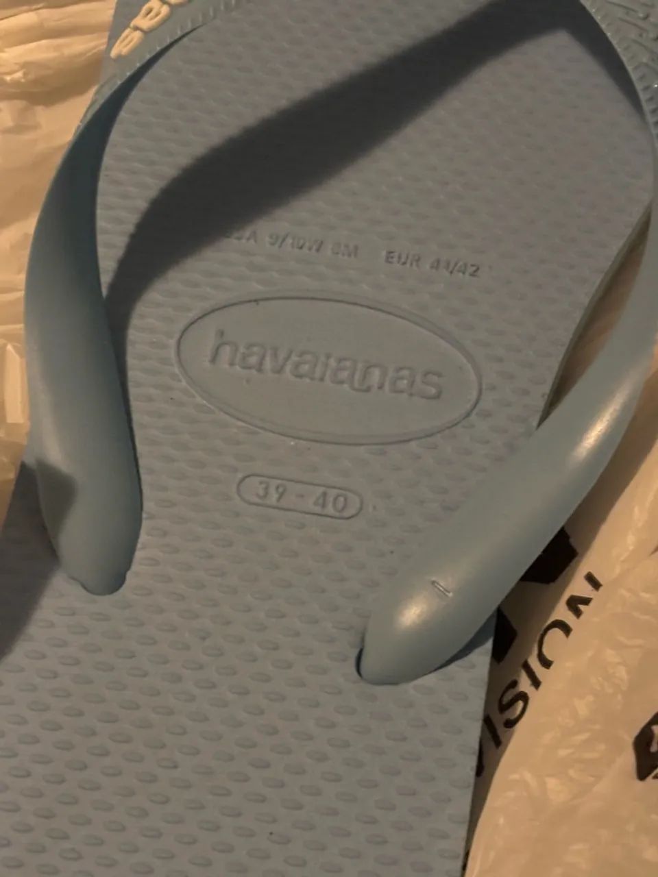 chinelo havaianas azul lavanda - Foto 3