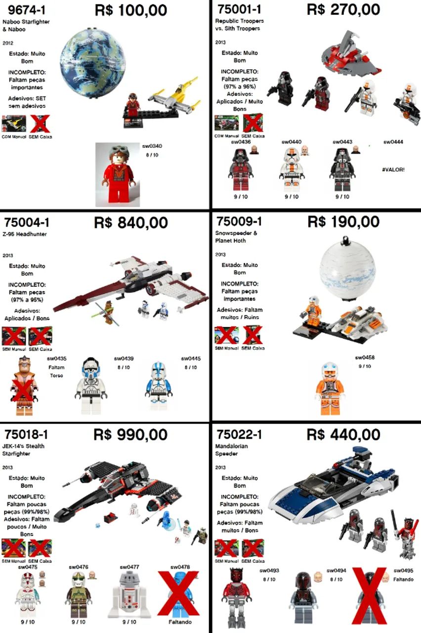LEGO Star Wars - Diversos Sets (usados) - Foto 4