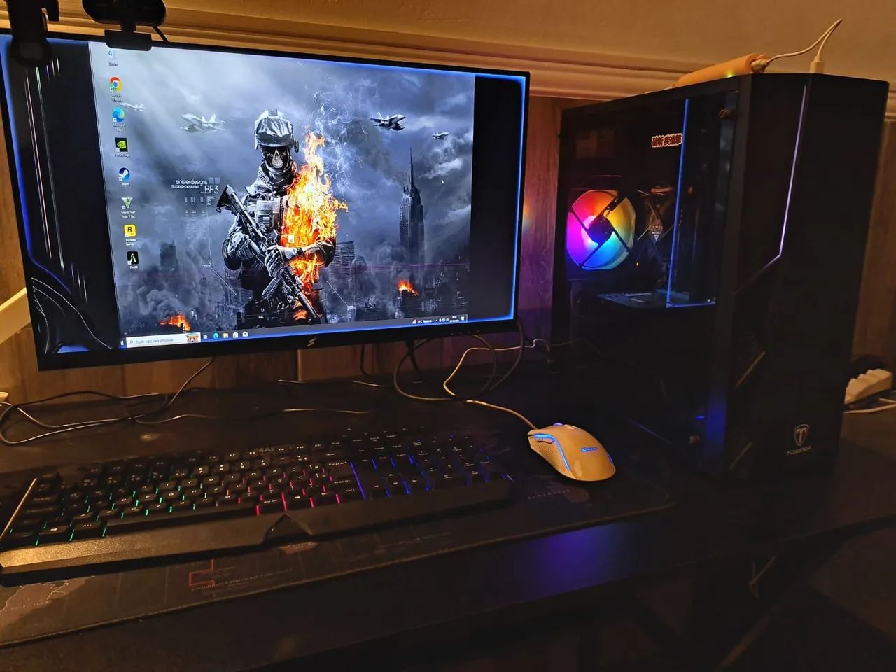Pc Gamer Completo + Monitor de brinde  - Foto 2