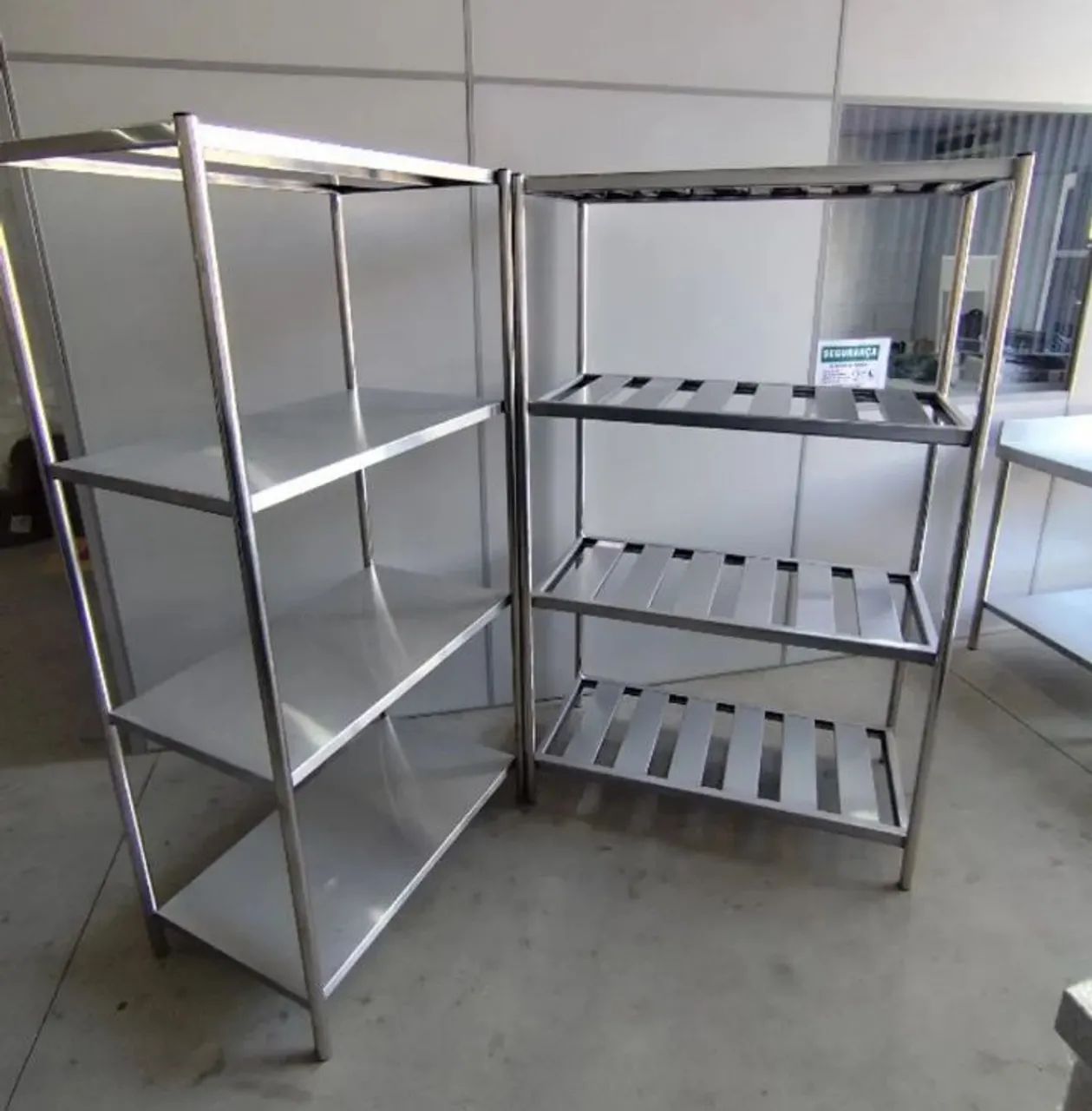 Estante inox 