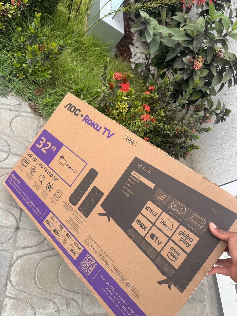 Smart tv 32 lacrada 