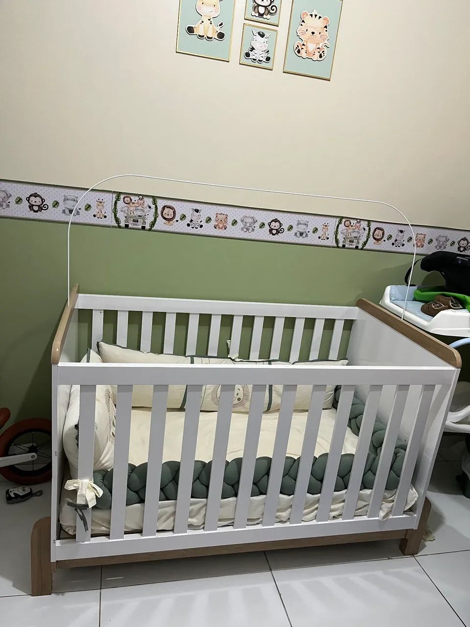 Berço grande 2 em 1