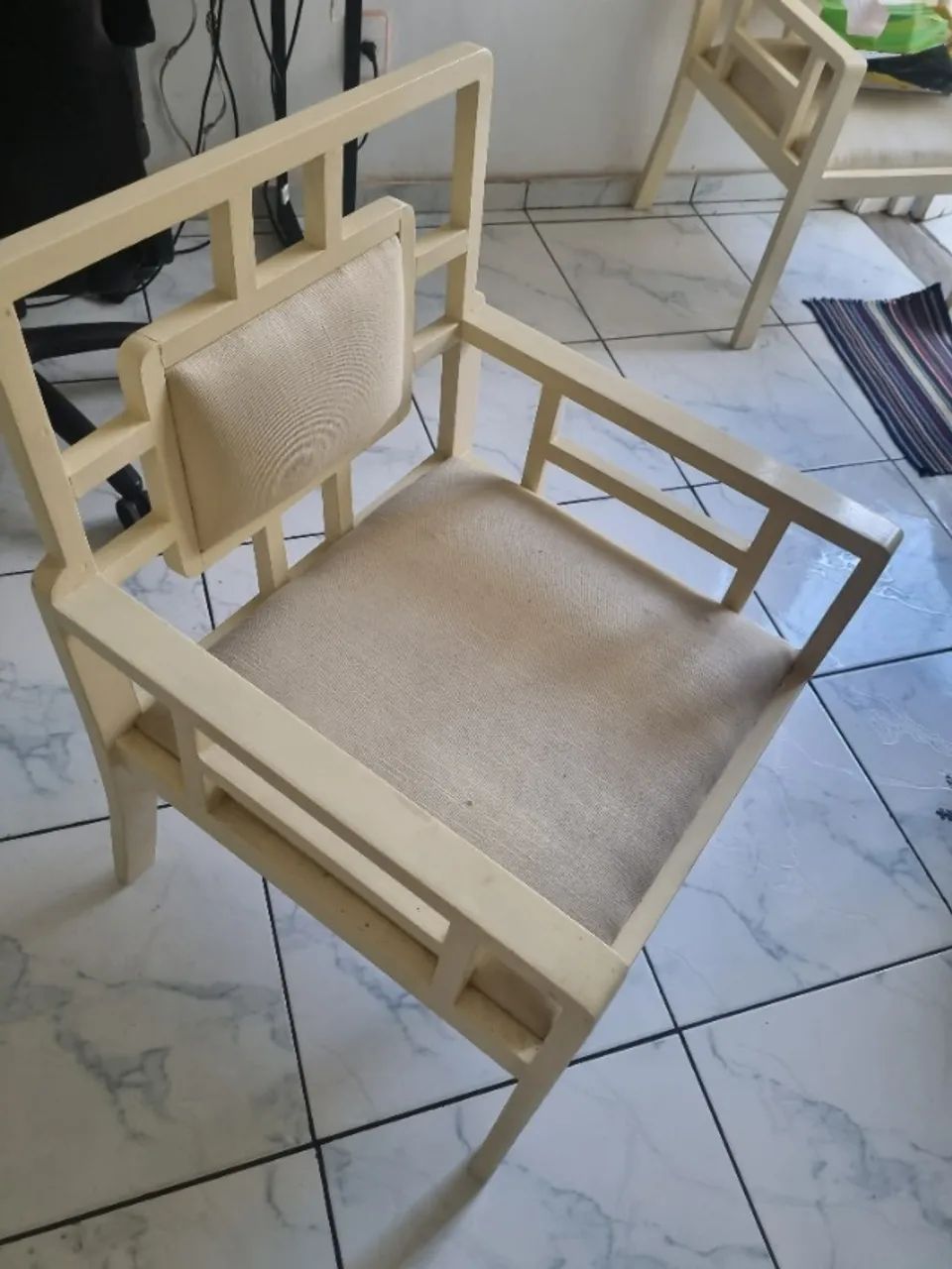 Cadeira Vintage Estilo Chinesa 2 unidades - Foto 2