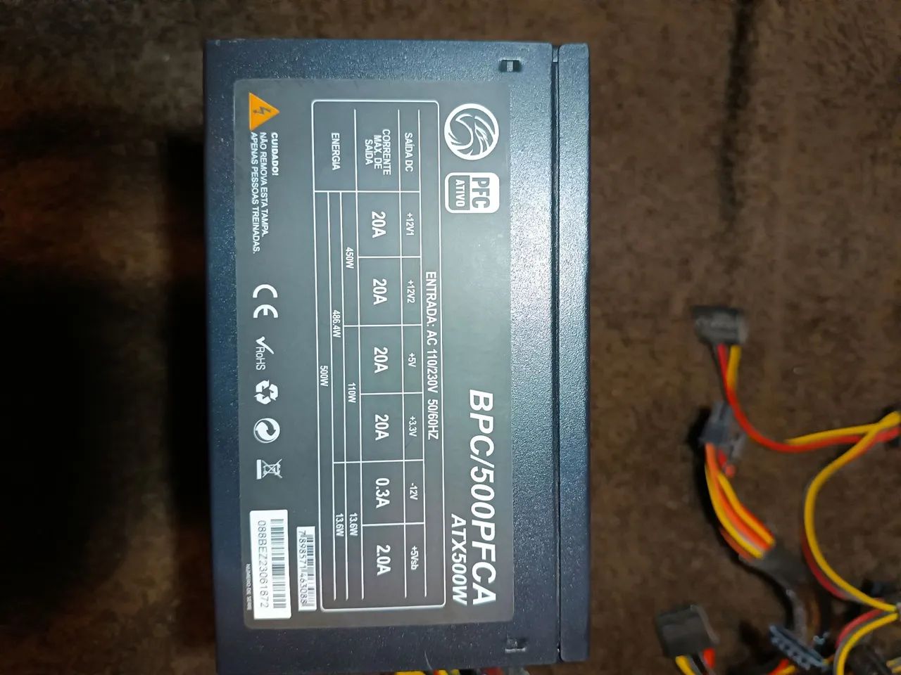 Fonte ATX500W - Foto 4
