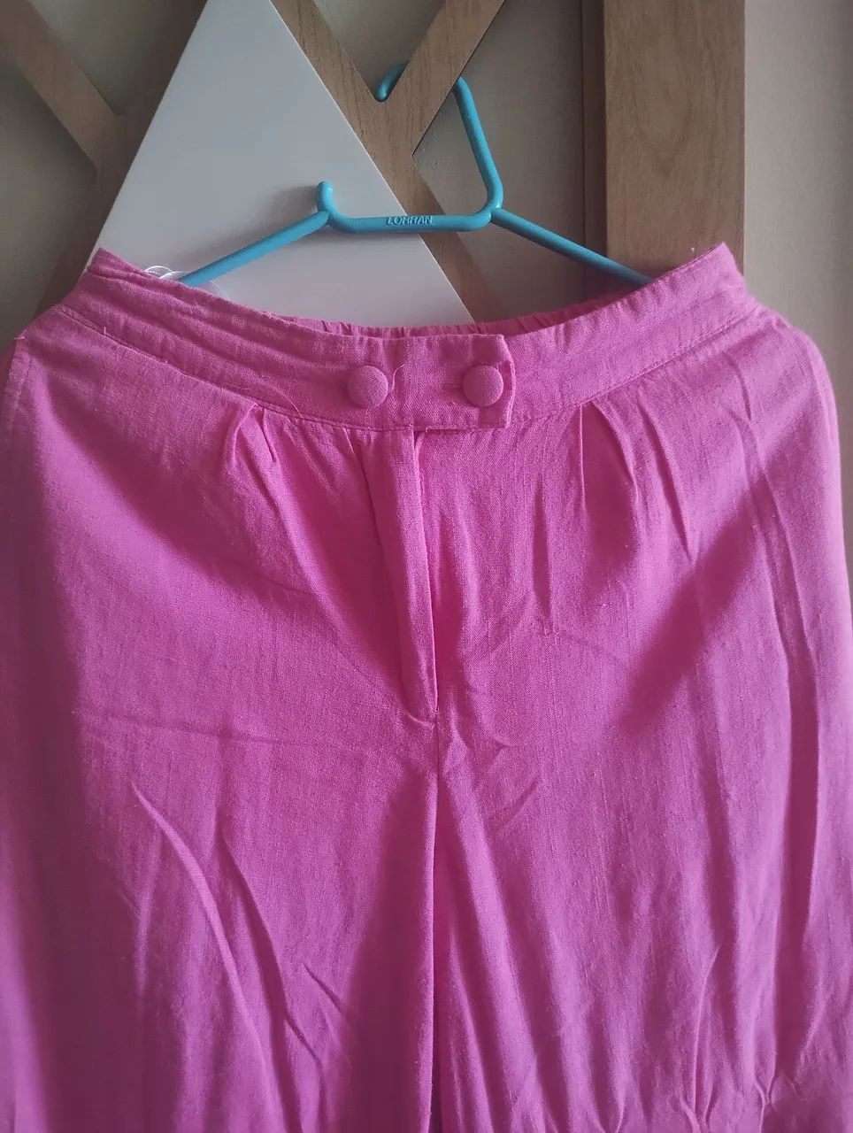 Calça Rosa Fluída  - Foto 3