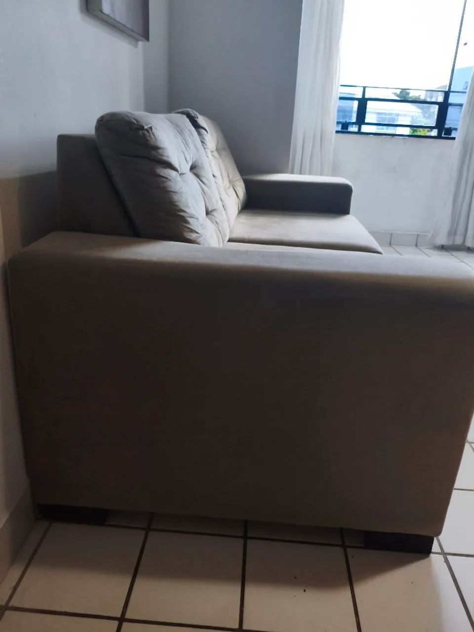 Sofá 2 lugares (usado / semi-novo) - Foto 4