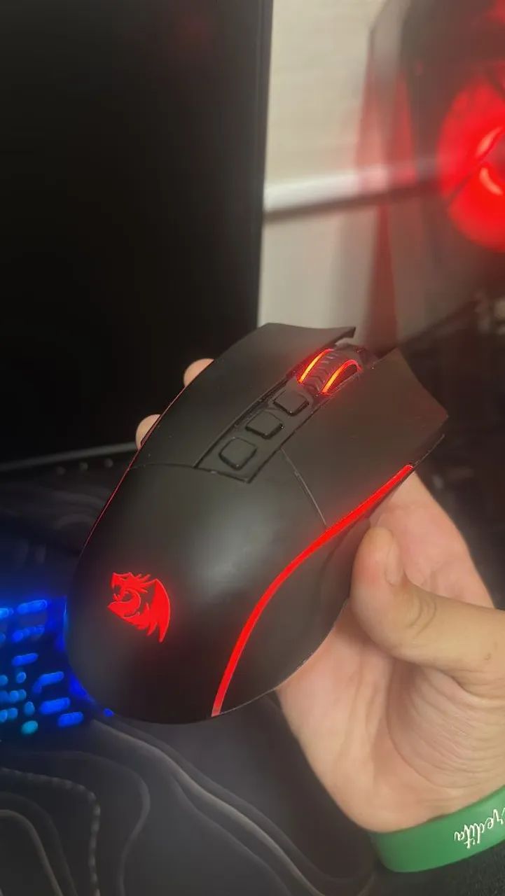 Mouse Gamer Redragon lonewolf2 - Foto 3