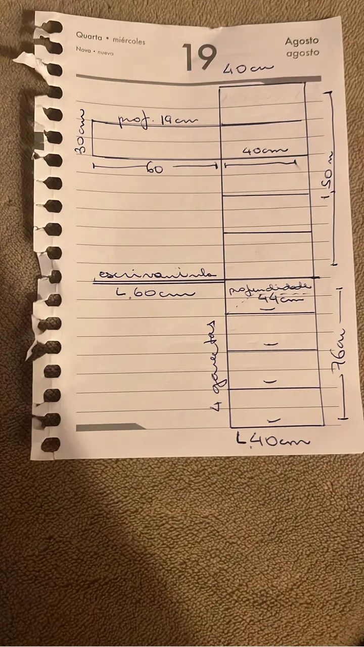 Escrivaninha com estante - Foto 3