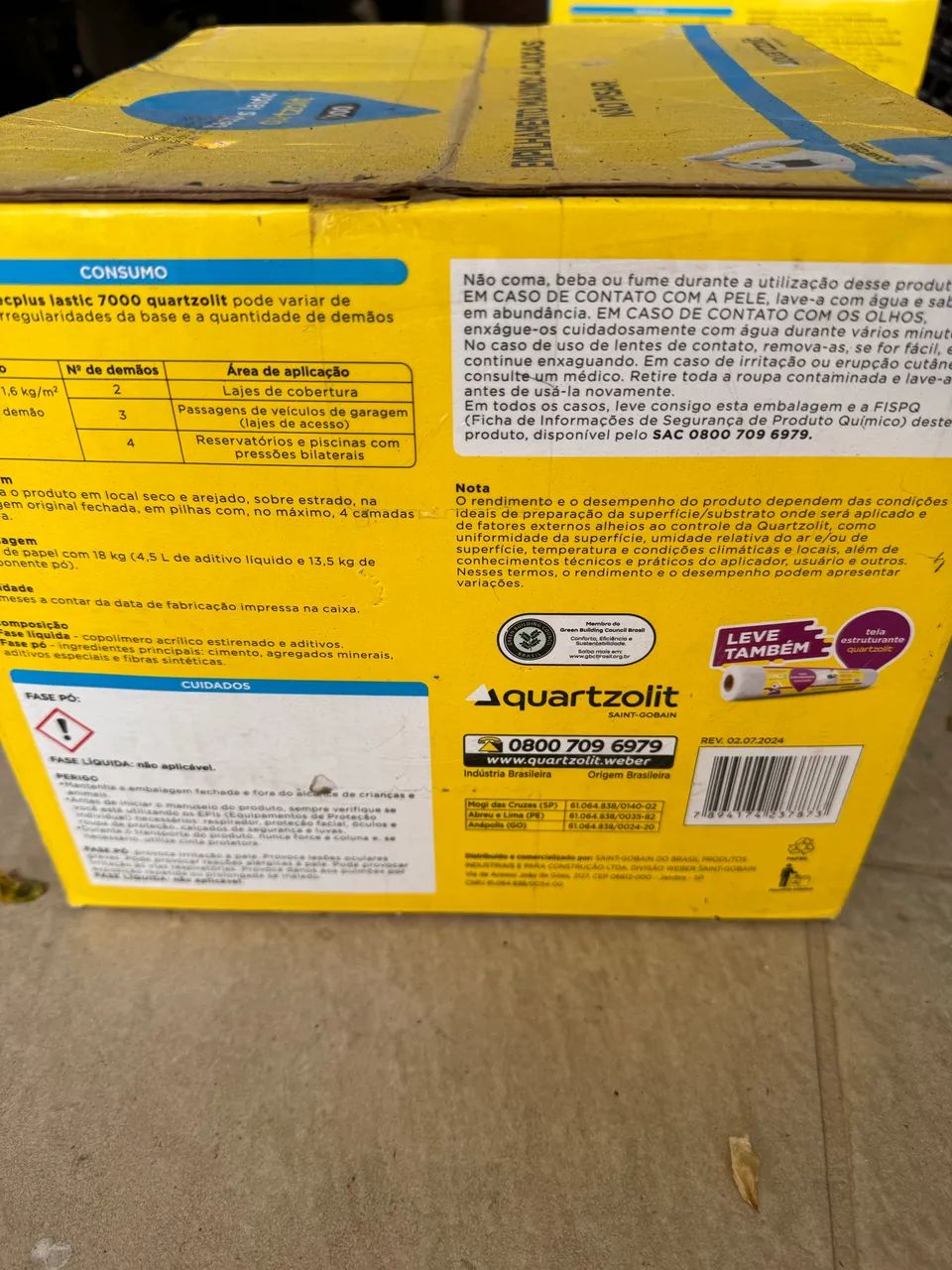 Tecplus Lastic 7000 - impermeabilizante - Foto 4