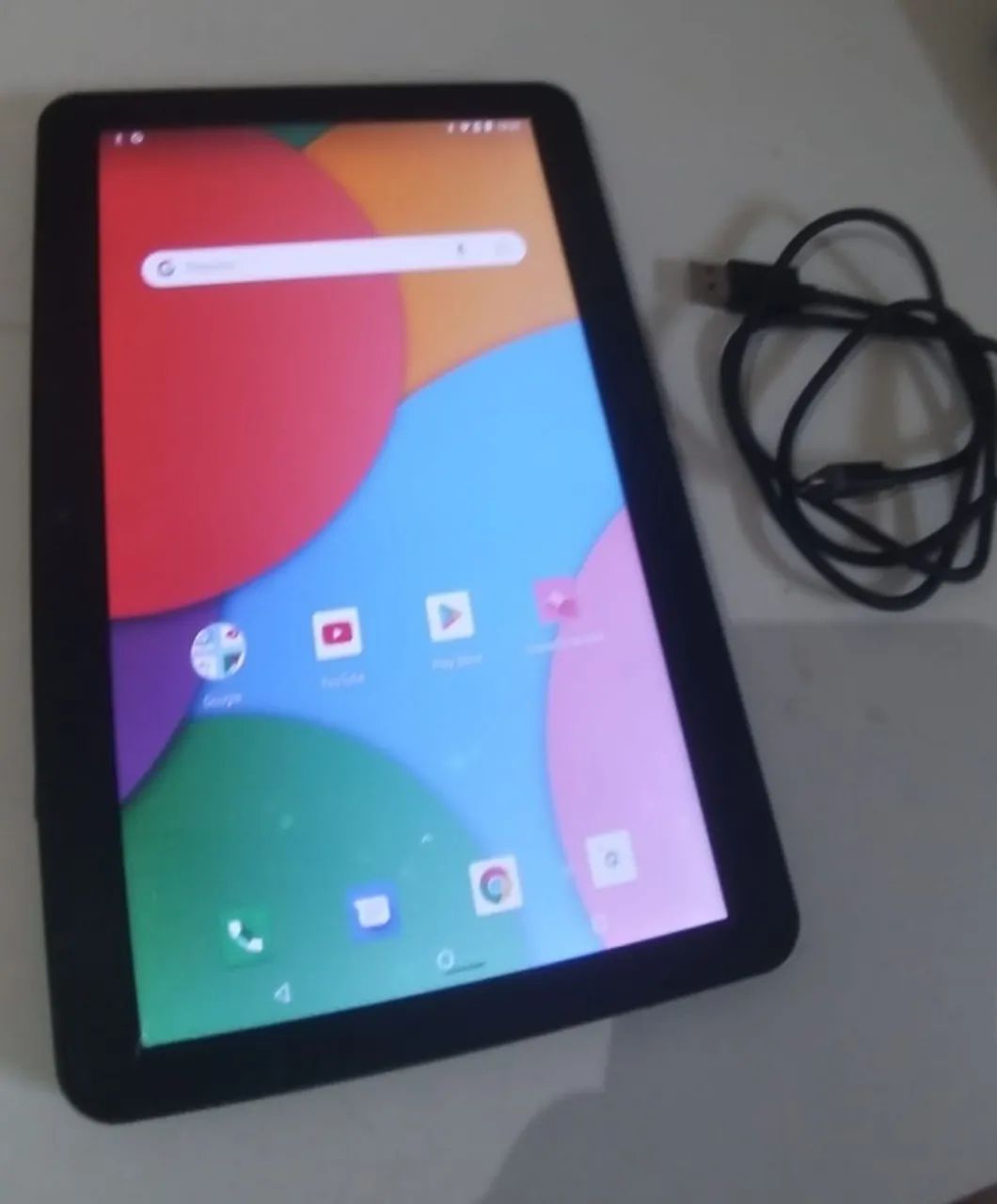 Tablet t2040 Grandão + cabo  - Foto 2