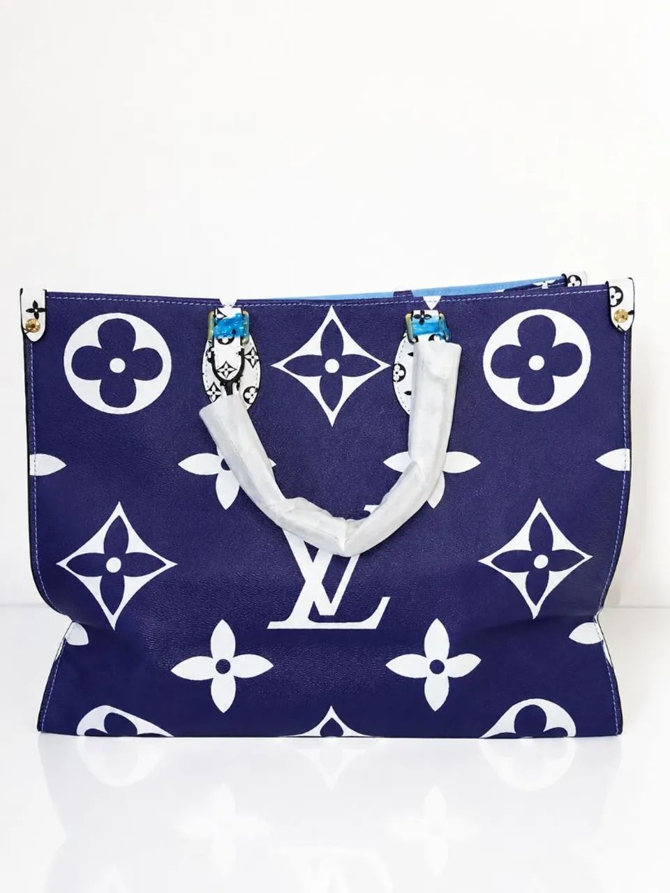 Bolsa Louis Vuitton OnTheGo Azul / Tamanho XL